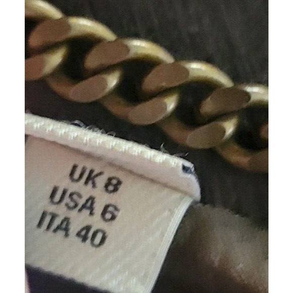 Burberry London Brown Wool Wide Collar Double Breasted Pea Women Coat US 6 - Picture 10 of 13